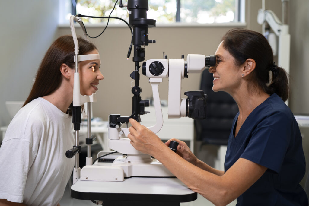 Full Eye Screening in a Specialist Eye Clinic